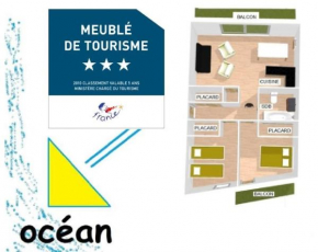 LOCBASQUE COM Appartement Résid Bidart Plage , classé meublé de tourisme 3 étoiles